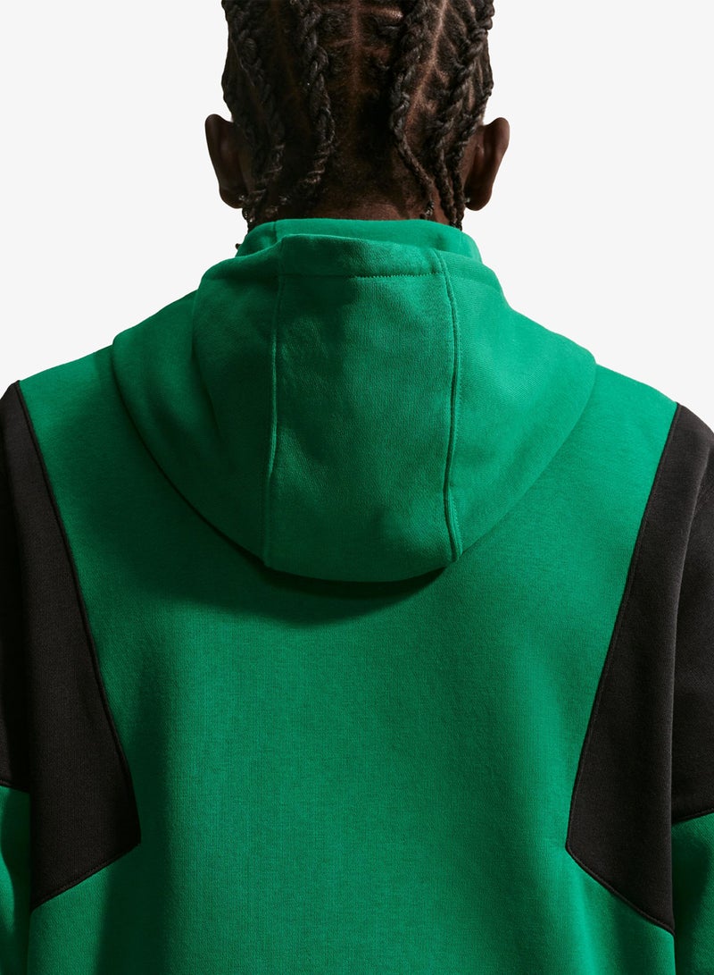 Nike Club Fleece Graphic Track Jacket - Image 4